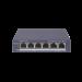 Switch Gigabit PoE+ / Administrable / 4 Puertos 1000 Mbps PoE+ / 2 Puertos 1000 Mbps Uplink / Config