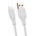 Vorago CAB-M01W cable USB 1 m Blanco