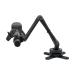 Tripp Lite DDR1327SFC Soporte de Escritorio Articulado de Brazo Flexible de Movimiento Completo para