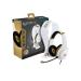 Auriculares para juegos 4Gamers XP-GOLDR-WHT-4G (Color Blanco-Dorado) - 
