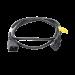Cable de Alimentación Eléctrica Con Bloqueo de Seguridad, de IEC C19 a IEC C20, 1.8 Metros de Larg