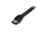 StarTech.com Cable 91cm 0.9m eSATA Serial ATA a eSATA III 6Gbps Externo Blindado - Macho a Macho - N