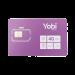 SIM Yobi para dispositivos móviles 3G/4G, 5GB Mensual por 1 año de servicio (solo datos) SIM5GBYOB