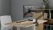 Manhattan 462570 soporte para pantalla plana 124.5 cm (49") Escritorio Negro