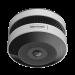 (HikFire) Mini Fisheye IP 4 Megapixel con Detector de Humo / Autónomo / Entrada y Salida de Alarma 