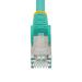 StarTech.com Cable de 3.6m de Red Ethernet CAT6a - Aguamarina - Low Smoke Zero Halogen (LSZH) - 10Gb