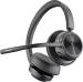 POLY Auriculares Voyager 4320 con certificación de Microsoft Teams + adaptador BT700 + Soporte de c