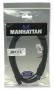 Manhattan 302340 cable USB USB 2.0 3 m USB A Mini-USB B Negro