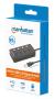 Manhattan 180887 nodo concentrador USB 3.2 Gen 1 (3.1 Gen 1) Type-A 5000 Mbit/s Negro