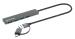 Manhattan 181006 nodo concentrador USB 3.2 Gen 1 (3.1 Gen 1) Type-A 5000 Mbit/s Gris