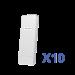 Paquete de 10 Puntos de Acceso C1N Super Wi-Fi, PTP y PTMP en 2.4 GHz , Con Antena Integrada Sectori