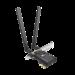 Adaptador PCIe inalámbrico doble banda AX3000 Mbps / Seguridad Inalámbrica WPA3 /Antena de alta ga