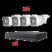 [Kit] DVR 4 Canales TurboHD + 1 Canal IP / 2 Megapixel (1080pLite) / AcuSense Lite / Audio por coaxi