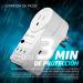 Vorago AVR-300-WH regulador de voltaje 1 salidas AC 120 V Blanco