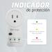 Vorago AVR-300-WH regulador de voltaje 1 salidas AC 120 V Blanco
