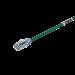 Cable de Parcheo UTP, Cat6A, Diámetro Reducido (28 AWG), CM/LSZH, Color Verde, 8in (20.3cm) UTP28X8