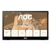 AOC 16T20 televisor y monitor portátil Negro 39.6 cm (15.6") 1920 x 1080 Pixeles