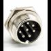 Conector Socket Hembra de 8 Pin. M-18