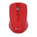 Mouse Nextep Inalámbrico NE-411 USB Color Rojo 1600 dpi Batería Incluidas 4 botones utiliza 2 baterí