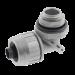 Conector Multi Posición de Nylon de 1/2\" para Tubería Liquidtight Polytuff. HUB-PS0509-NGY