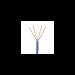 Bobina de Cable UTP 305 m. de Cobre, TX6000™ PanNet, Azul, Categoría 6 (24 AWG), CMP (Plenum), de 4 
