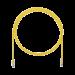 Cable de Parcheo UTP, Cat6A, 24 AWG, CM, Color Amarillo, 18ft UTP6AX18YL