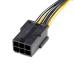 StarTech.com Cable Adaptador de Alimentación PCI Express 6 pines a 8 pines