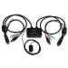 StarTech.com Conmutador Switch KVM 2 puertos HDMI USB Audio con Cables Integrados - 1080p