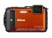 CAMARA NIKON  RESIST.AGUA  GOLP WI-FI FOTO Y VIDEO FULL HD 1080P.  AW130 ORANGE