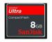 Sandisk Ultra CF 8GB 50MB/s 8GB CompactFlash memoria flash