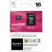 MEMORY CARD SONY  CLASE 4 W-SD 16GB MICRO SDHC C/ADAPTADOR 15MB/S  SR-16A4/TQ2