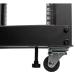 StarTech.com Rack de Marco Abierto con Profundidad Ajustable de 4 Columnas 25U con Ruedas/Niveladore