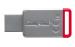 Kingston Technology DataTraveler 50 32GB 32GB USB 3.0 (3.1 Gen 1) Type-A Rojo, Plata unidad flash US
