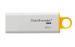 Kingston Technology DataTraveler G4 8GB 8GB USB 3.0 Color blanco, Amarillo unidad flash USB