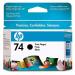 HP 74 Inkjet Print Cartridge