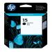 HP 15 Negro cartucho de tinta