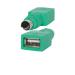 StarTech.com Replacement USB to PS2 Mouse Adapter Verde adaptador de cable