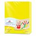 PAPEL CORTADO EUROCOLORS CARTA AMARILLO C/100 EC0002