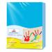 PAPEL CORTADO EUROCOLORS CARTA AZUL CELESTE C/100 EC0003