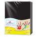 PAPEL CORTADO EUROCOLORS CARTA NEGRO C/100 EC0014