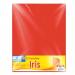 CARTULINA EUROMAC IRIS ROJO 50X65CM C/10 EI0043