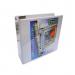 CARPETA KINERA CLASSIC 9411BL VINIL D-4 C/CRISTAL C/8 9411BL