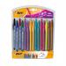 BOLIGRAFO BIC CRISTAL FASHION SURTIDOS C/15 1.2MM 943498