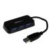 StarTech.com Adaptador Concentrador Hub USB 3.0 Super Speed para Laptop de 4 Puertos Salidas - Negro