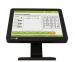 Bematech LE1015 15" 1024 x 768Pixeles Multi-touch Negro monitor de pantalla táctil