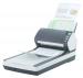 Fujitsu fi-7260 Flatbed & ADF scanner 600 x 600DPI A4 Negro, Color blanco
