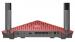 D-Link AC3150 Dual-band (2.4 GHz / 5 GHz) Gigabit Ethernet Gris, Rojo enrutador inalámbrico