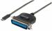 Manhattan 152525 1m Negro cable de impresora