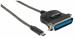 Manhattan 152525 1m Negro cable de impresora