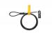 Kensington K67819WW Negro, Amarillo cable antirrobo